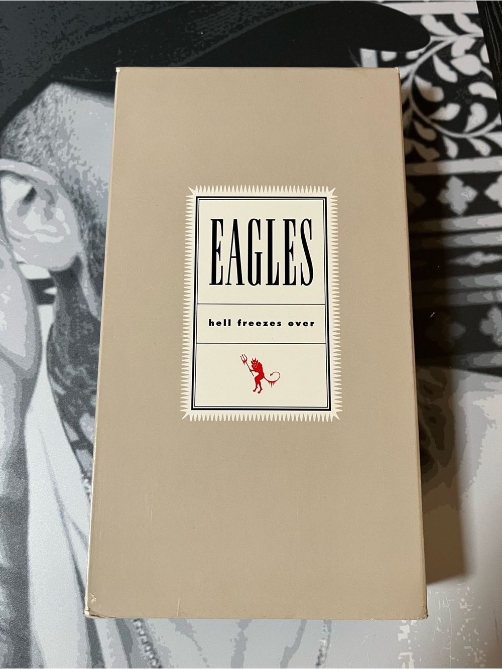 Eagles hell freezes over VHS movie tape 1994 Geffen records